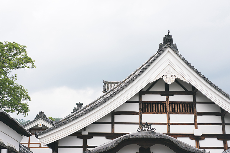 大覚寺の屋根