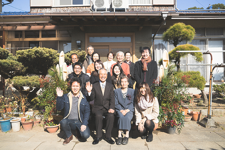 福岡県筑後市での家族写真撮影