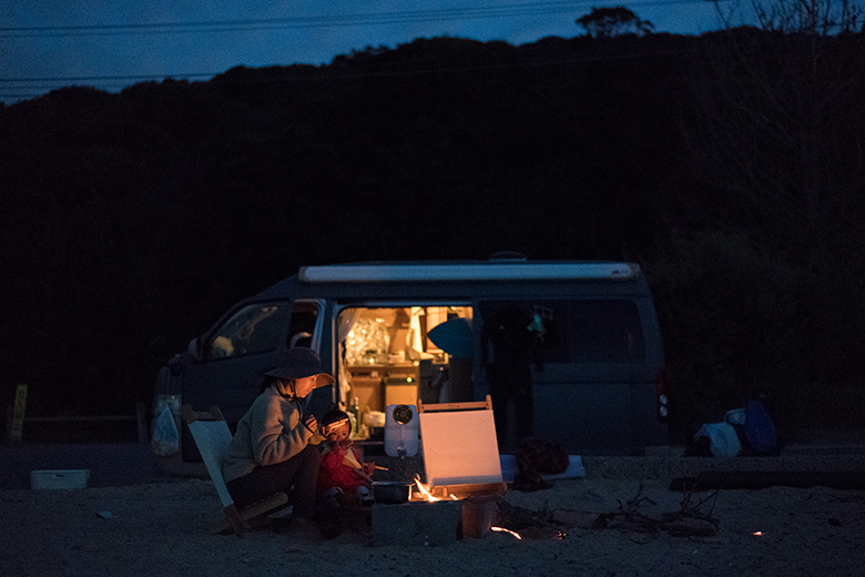 Vanlifeでの夜ご飯